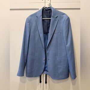 Barba Light Blue Sport Coat